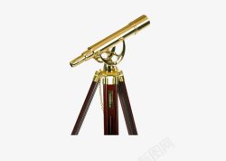 古典望远镜素材