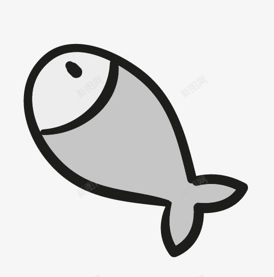手绘小鱼png免抠素材_新图网 https://ixintu.com png图形 png装饰 动物 小鱼 海产品 装饰