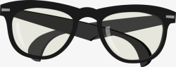 黑色的眼镜黑色眼镜图案高清图片