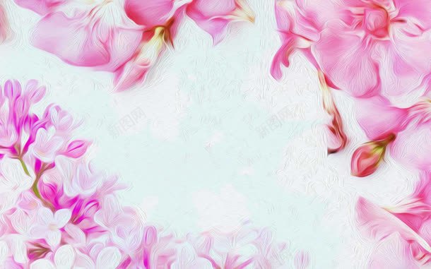 粉色梦幻花朵海报jpg设计背景_新图网 https://ixintu.com 梦幻 海报 粉色 花朵