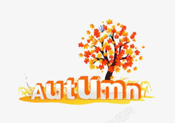 彩色autumn树木高清图片