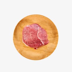 有机土猪精瘦肉产品实拍图素材