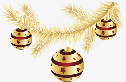 圣诞球装饰图案png免抠素材_新图网 https://ixintu.com merrychristma merrychristmas 圣诞 圣诞球 金色