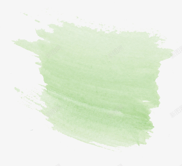 白绿色水彩唯美清新图案png免抠素材_新图网 https://ixintu.com 图案 水彩 清新绿色 绿色图案 绿色清新