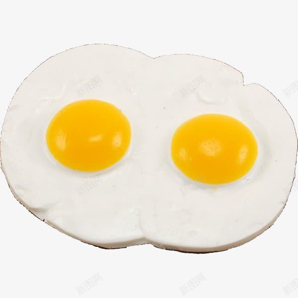 早餐双黄蛋png免抠素材_新图网 https://ixintu.com 双黄鸡蛋 可爱 早餐 煎蛋 美味 美食