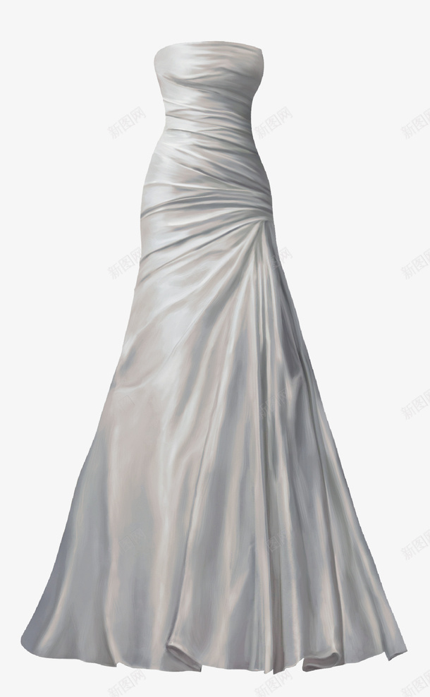 婚纱png免抠素材_新图网 https://ixintu.com 创意 婚纱 白色 素材 艺术 设计