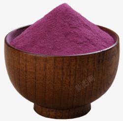 马卡龙原料五谷紫薯粉高清图片