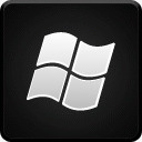 Windows黑色应用程序图标png_新图网 https://ixintu.com Window windows