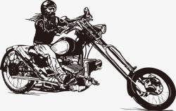 骑车和摩托车素材