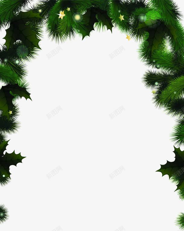 清新绿色植物圣诞装饰png免抠素材_新图网 https://ixintu.com 圣诞 清新 绿色植物 装饰