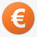 货币欧元红色的锡耶纳图标png_新图网 https://ixintu.com currency euro red 欧元 红色的 货币