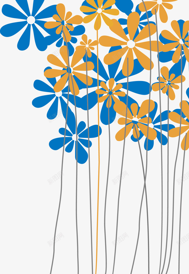 欧式唯美装饰花卉矢量图eps免抠素材_新图网 https://ixintu.com 唯美 欧式 花卉 矢量图