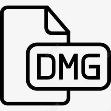 DMG文件中风接口符号图标图标
