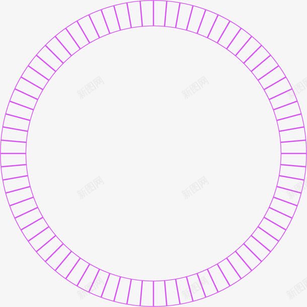 手绘紫色圆形边框矢量图ai免抠素材_新图网 https://ixintu.com 圆形边框 手绘 简约 紫色 矢量图