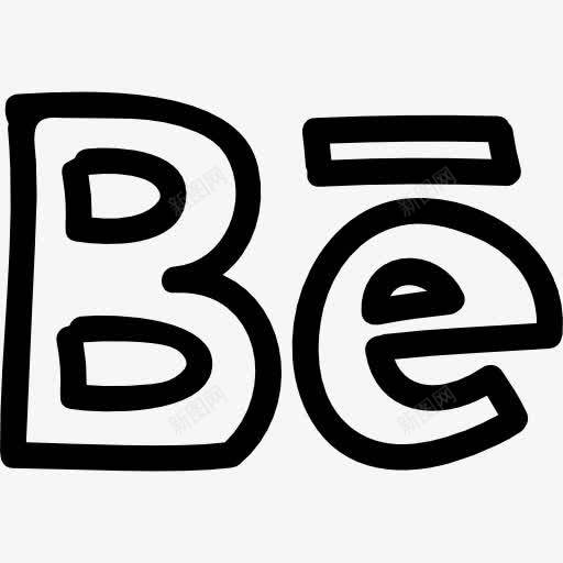 Behance的手绘符号图标png_新图网 https://ixintu.com Behance 字母 手绘 标志 标识 看图识字卡，看图识字 符号 轮廓