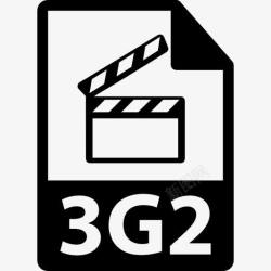 3GP文件格式3C文件格式符号图标高清图片