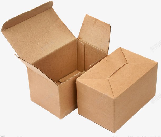 物流运输货物纸箱psd免抠素材_新图网 https://ixintu.com 牛皮纸盒 物流运输 纸箱 货物