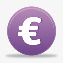 欧元货币标志coquetteiconsset图标图标