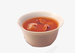 清晰桂圆红枣茶素材