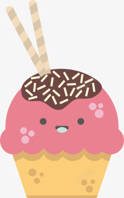 水果棒冰卡通可爱冷饮冰淇淋装饰高清图片