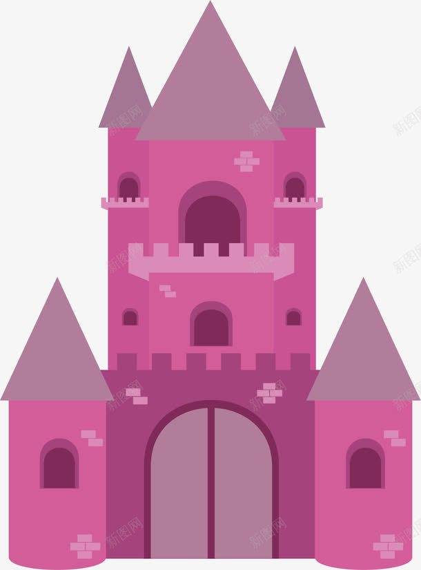 红色城堡png免抠素材_新图网 https://ixintu.com 卡通 城堡 广告魔法城堡 方特魔法城堡 红色 魔法城堡 魔法城堡化