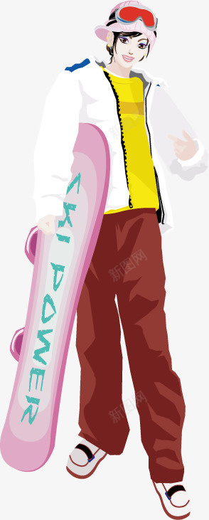 滑板运动少年卡通图png免抠素材_新图网 https://ixintu.com 人物 卡通 嘻哈风 少年 滑板 男生 运动员