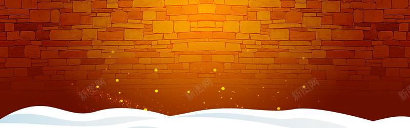 圣诞节暖色背景psd设计背景_新图网 https://ixintu.com 圣诞节 暖色 激情 狂欢 白雪 砖墙 萤火虫