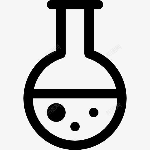 瓶图标png_新图网 https://ixintu.com 化学 实验室 工具和用具 接口 瓶 科学