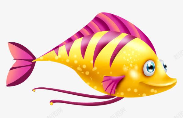 彩色的小鱼png免抠素材_新图网 https://ixintu.com PNG图形 卡通 小鱼 彩色 活鱼 海产品 装饰