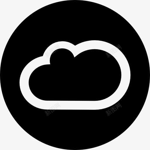 这是我的标志图标png_新图网 https://ixintu.com 云 标准字 标志 标识 社交 社会正常的 符号 轮廓 这是我的