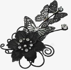 蝴蝶花纹图案素材