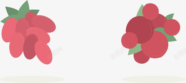 成串蔓越莓红莓png免抠素材_新图网 https://ixintu.com 一串 健康食品 卡通 成串 水果 红莓 蔓越梅 蔓越莓 蔬果