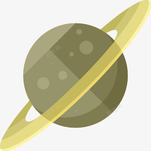 萨图恩图标png_新图网 https://ixintu.com 卡通土星 土星 地球 天文 太阳系 教育 科学