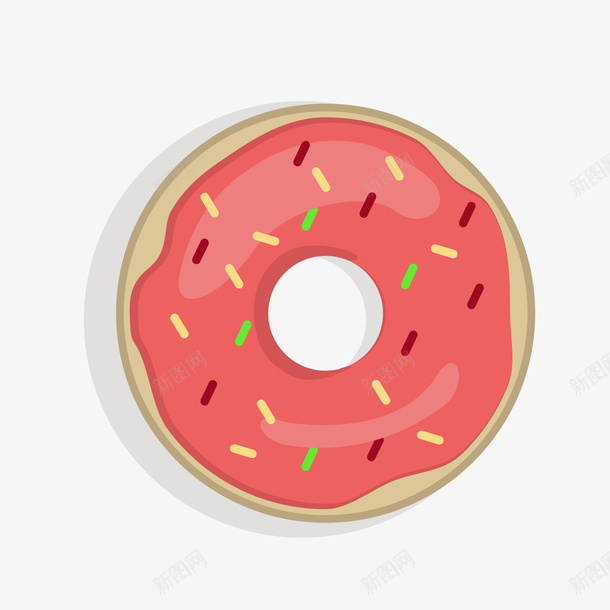 彩色圆弧甜甜圈美食元素矢量图ai免抠素材_新图网 https://ixintu.com 吃的 圆弧 彩色 甜甜圈 纹理 美食 质感 食物 矢量图