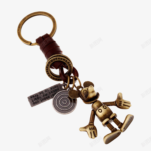 卡通玩偶钥匙圈png免抠素材_新图网 https://ixintu.com 创意钥匙扣 卡通钥匙环 古铜钥匙链 钥匙圈 钥匙挂环 钥匙链