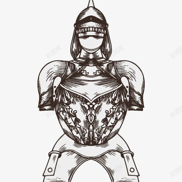 手绘机器人png免抠素材_新图网 https://ixintu.com 外星人 手绘 机器人 白描 素描 蒙面人 金属机器人 金属质感 黑白色调