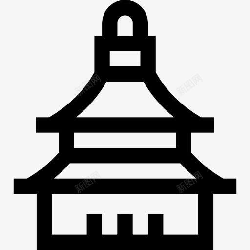 天坛图标png_新图网 https://ixintu.com 中国 地标 天坛 建筑 纪念碑