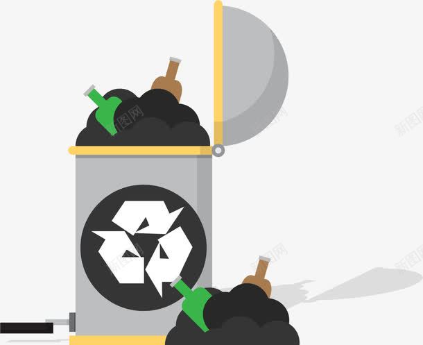 回收垃圾png免抠素材_新图网 https://ixintu.com 回收废弃物 垃圾 垃圾回收 废弃物 脏乱废弃物 脏污