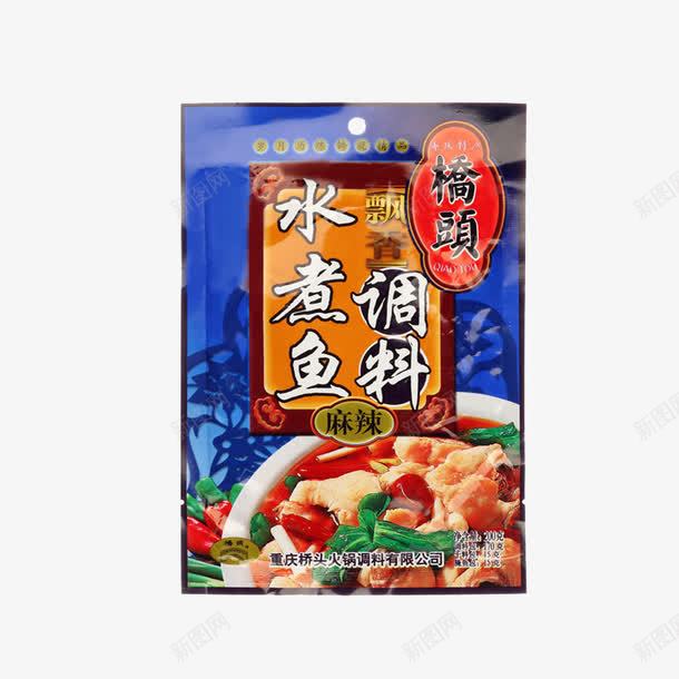 水煮鱼调料png免抠素材_新图网 https://ixintu.com 产品实物 火锅鱼作料 美味作料 调料 鱼作料