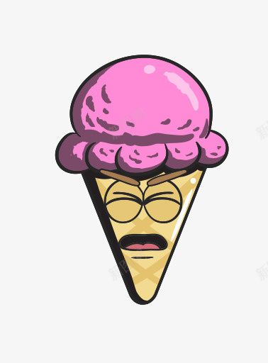 卡通锥奶油表情符号冰蛋卷冰淇凌png免抠素材_新图网 https://ixintu.com Cartoon cone cream emoji ice 冰 卡通 卡通锥奶油表情符号冰蛋卷冰淇凌emojis免费下载 奶油 表情符号 锥