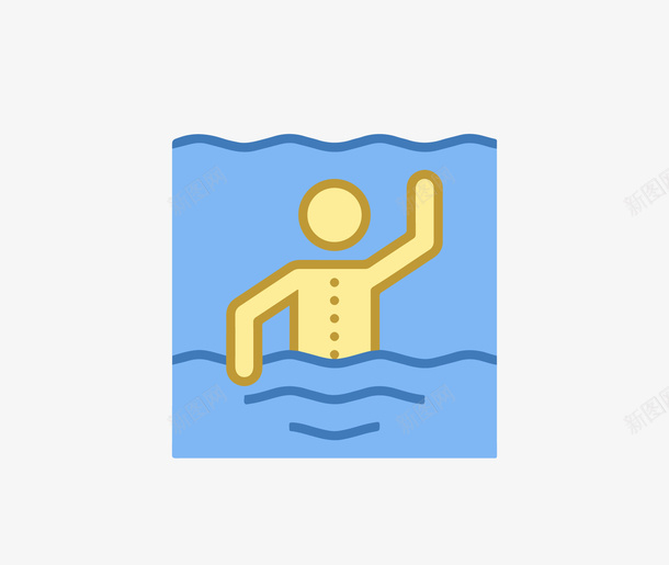 游泳运动图标矢量图ai_新图网 https://ixintu.com icon 下水 人物 体育运动 卡通 图标 图案 手绘 跳板 跳水 跳水台 跳水运动 矢量图
