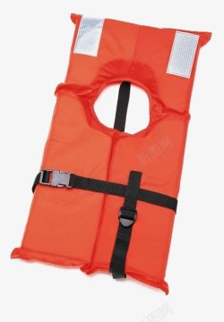 水浮红色的救生衣高清图片
