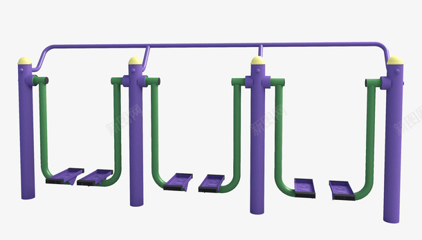 紫色摆腿器材png免抠素材_新图网 https://ixintu.com 器材 摆腿器 紫色的 锻炼