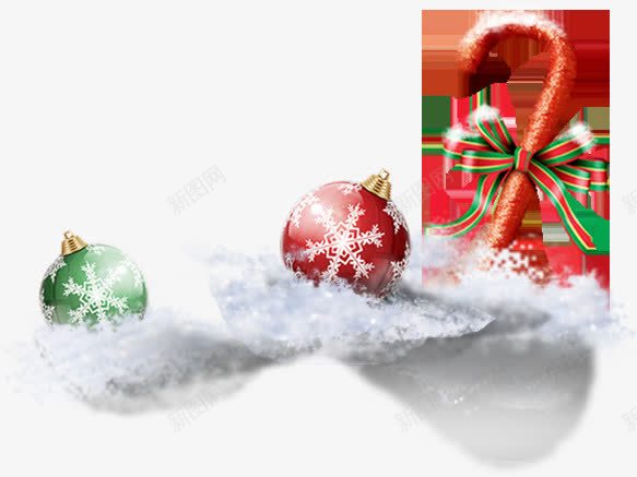 扁平创意合成红色的圣诞节png免抠素材_新图网 https://ixintu.com 创意 合成 圣诞节 扁平 红色