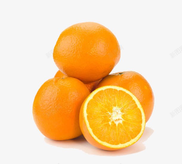 香甜橙子png免抠素材_新图网 https://ixintu.com 产品实物 水果 脐橙 酸甜