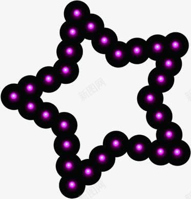创意黑色紫色质感五角星形状png免抠素材_新图网 https://ixintu.com 五角星 创意 形状 紫色 质感 黑色