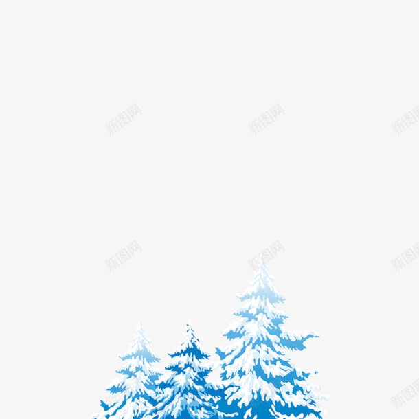雪杉图案png免抠素材_新图网 https://ixintu.com 小数 雪杉 雪杉图案 雪树