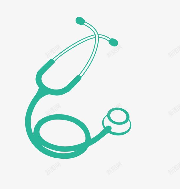 听诊器png免抠素材_新图网 https://ixintu.com 医生 听筒 看病 蓝色听诊器