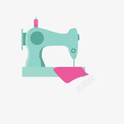 缝纫机元素素材