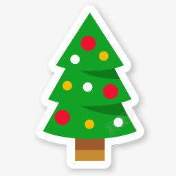 可爱圣诞树png免抠素材_新图网 https://ixintu.com 可爱 图片 圣诞树
